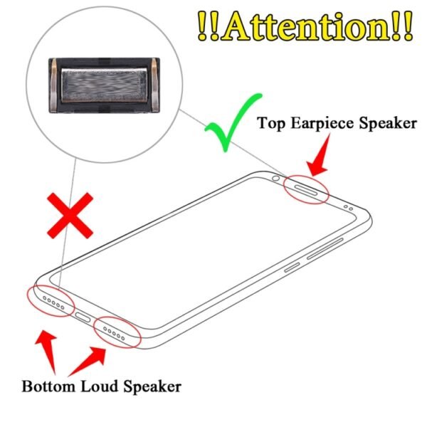 10 PCS Earpiece Speaker for Nokia 5.1 - Image 3