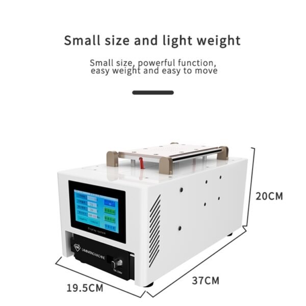 TBK 208M 3 in 1 Mini LCD Screen Vacuum Laminating Machine, UK Plug, TBK 208M (US Plug), TBK 208M (EU Plug) - Image 2