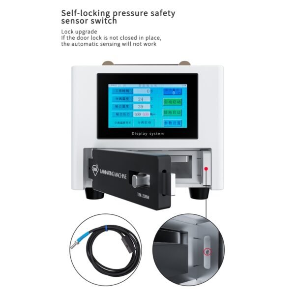 TBK 208M 3 in 1 Mini LCD Screen Vacuum Laminating Machine, UK Plug, TBK 208M (US Plug), TBK 208M (EU Plug) - Image 4
