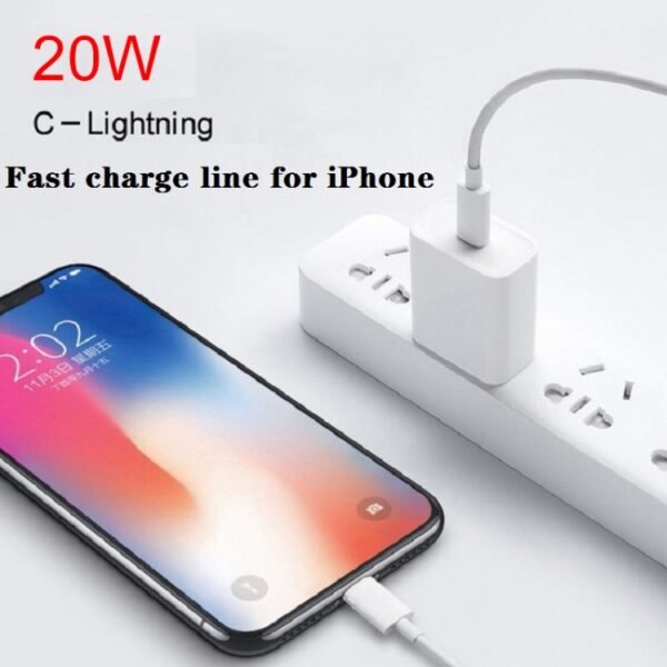 PD 20W Single USB-C / Type-C Port Travel Charger Power Adapter, US Plug - Image 4