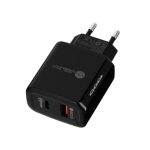 TE-PD01 PD 20W + QC3.0 USB Dual Ports Quick Charger with Indicator ...