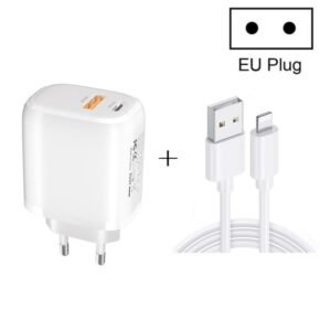 CS-20W Mini Portable PD3.0 + QC3.0 Dual Ports Fast Charger with 3A ...