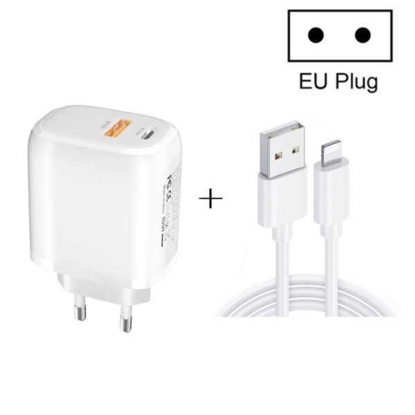 CS-20W Mini Portable PD3.0 + QC3.0 Dual Ports Fast Charger with 3A ...