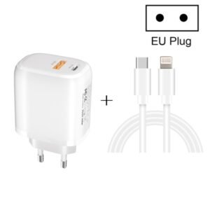 CS-20W Mini Portable PD3.0 + QC3.0 Dual Ports Fast Charger with 3A ...