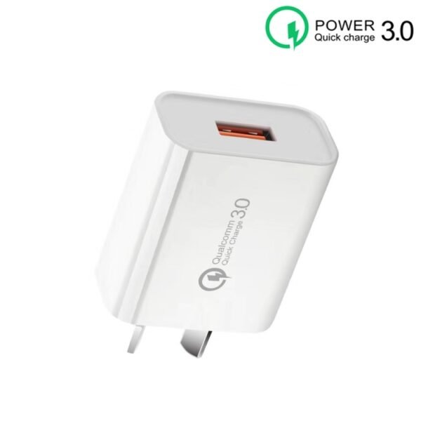 CA-25 QC3.0 USB 3A Fast Charger for Mobile Phone, AU Plug, AU Plug - Image 6