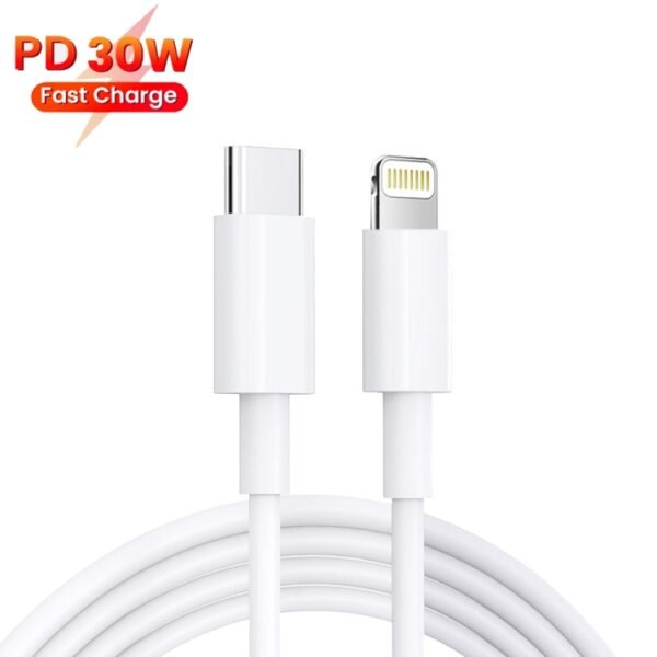 PD 35W Dual USB-C / Type-C Ports Charger with Type-C to 8 Pin Data ... - Image 3