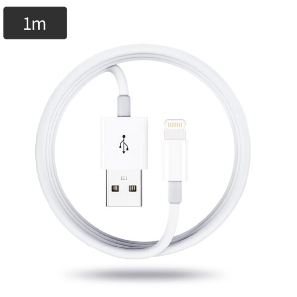 Mini Dual Port USB Charger with USB to 8 Pin Data Cable, AU Plug - Image 3