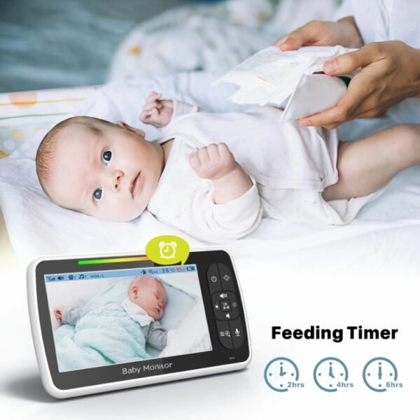 SM650 Wireless Video Baby Camera Intercom Night Vision Temperature ... - Image 4