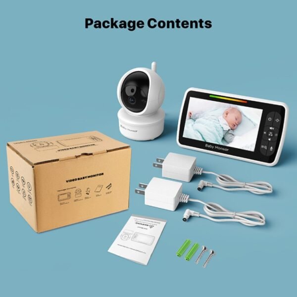 SM650 Wireless Video Baby Camera Intercom Night Vision Temperature ... - Image 7