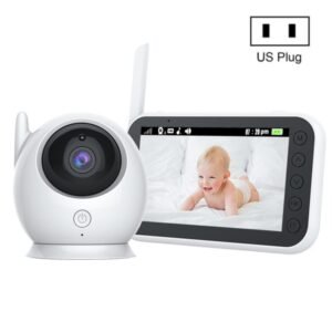 ABM100 4.3 inch Wireless Video Color Night Vision Baby Monitor 360-...