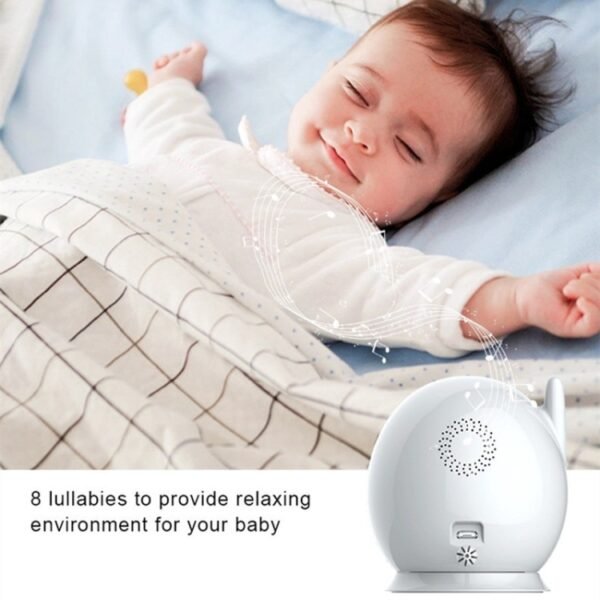 ABM100 4.3 inch Wireless Video Color Night Vision Baby Monitor 360-... - Image 2