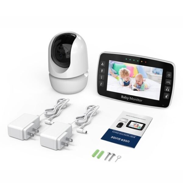 SM43A 4.3inch Color Display Night Vision Smart Zoom Baby Monitor Ca... - Image 3