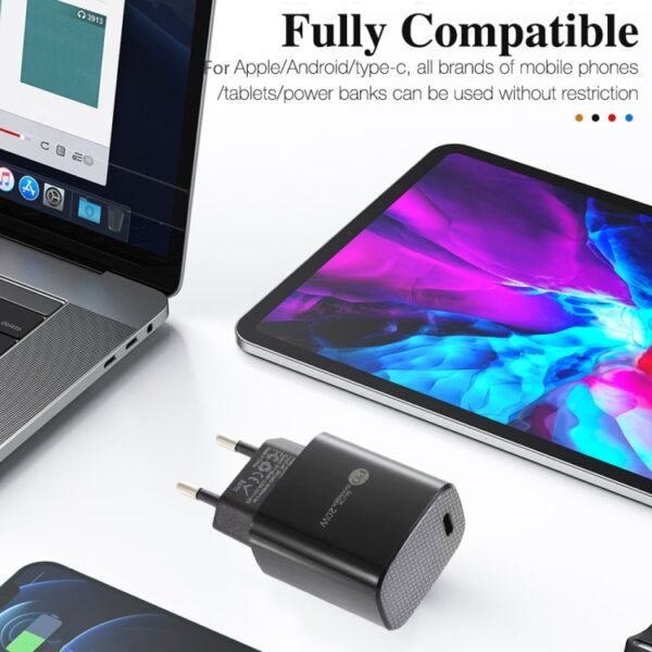 PD11 Mini Single Port PD3.0 USB-C / Type-C 20W Fast Charger for iPh... - Image 6