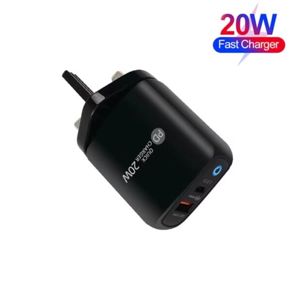 PD04 Type-C + USB Mobile Phone Charger with Type-C to 8 Pin Cable, ... - Image 6