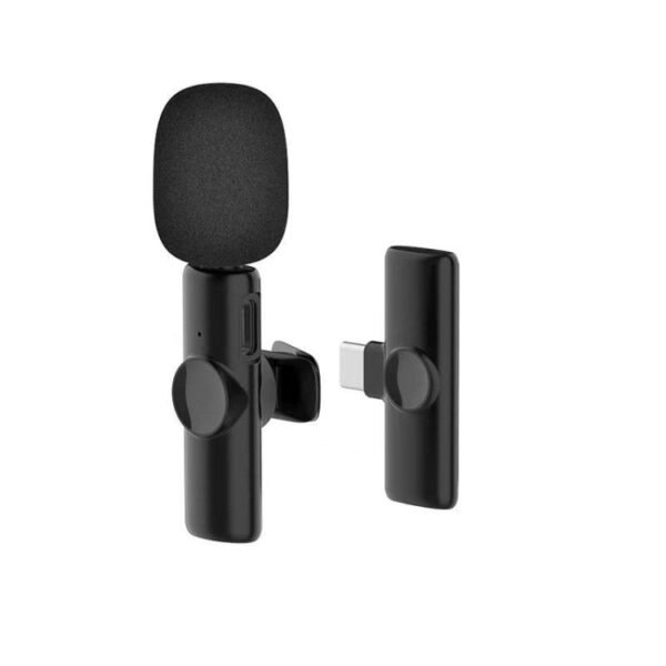Wireless Lavalier Lapel Microphone for Android Phone & Computer wit...