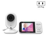 Temperature Detection 2 Way Voice Baby Security Video Camera 2.8-in...