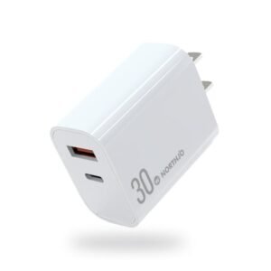 NORTHJO NOPD3002 USB-C / Type-C PD 30W + QC3.0 USB Dual Port Wall F...