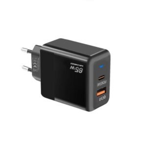 GaN PD 45W + QC3.0 USB Fully Compatible Protocol Charger，EU Plug...