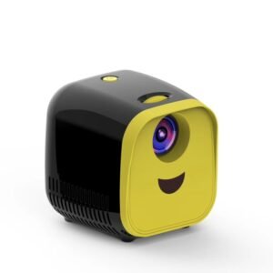 L1 Children Projector Mini Mini LED Portable Home Speaker Projector...