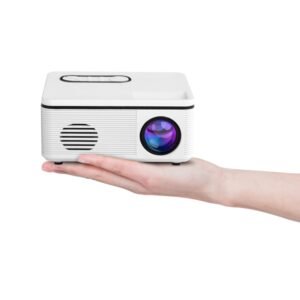 S361 80 lumens 480x320 Pixel Portable Mini Projector, Support 1080P...