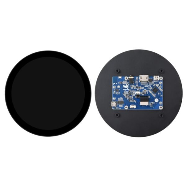Waveshare 1080x1080 IPS Optically Bonded 5-Inch HDMI Circular 10-Point Touch Screen, 5 inch IPS - Image 2