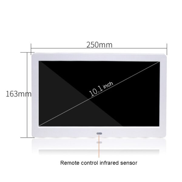 DPF-106 10.1 inch Digital Photo Frame LED Video Advertising Machine, US Plug, EU Plug, UK Plug, AU Plug - Image 3