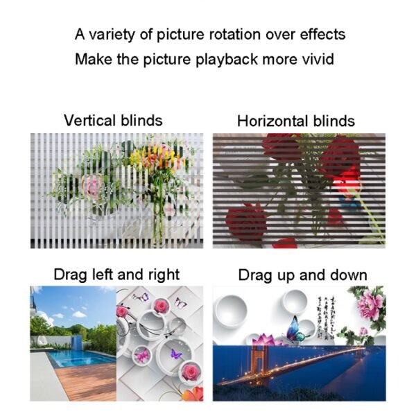 DPF-106 10.1 inch Digital Photo Frame LED Video Advertising Machine, US Plug, EU Plug, UK Plug, AU Plug - Image 7
