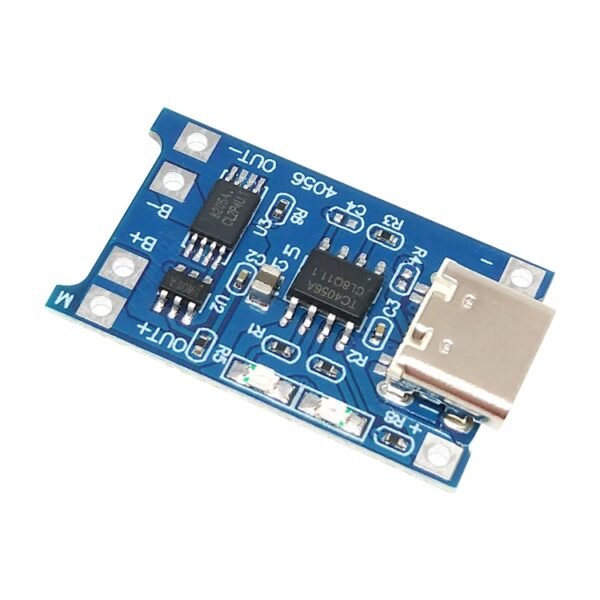 TP4056 USB-C / Type-C Combo Protection Charging  1A Lithium Battery Charging Board Module - Image 4