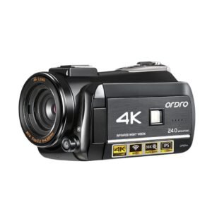 ORDRO AC3 3.1 inch IPS Screen 4K Full HD 13MP Night Vision WiFi Live Camcorder DV Digital Camera, Standard, Standard + Microphone, Standard+ Microphone +Fill Light