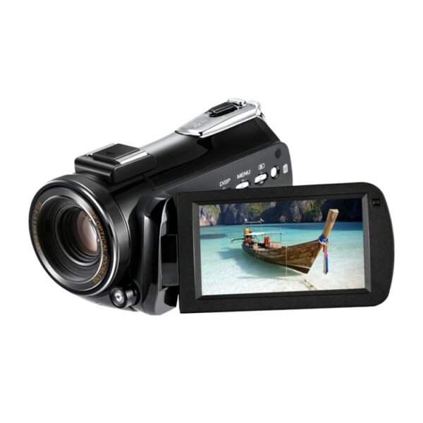 ORDRO AC5 4K HD Night Vision WiFi 12X Optical Zoom Digital Video DV Camera Camcorder, Standard, Standard + Microphone, Standard + Microphone + Handheld Stand, Standard+  Microphone + Fill Light - Image 2