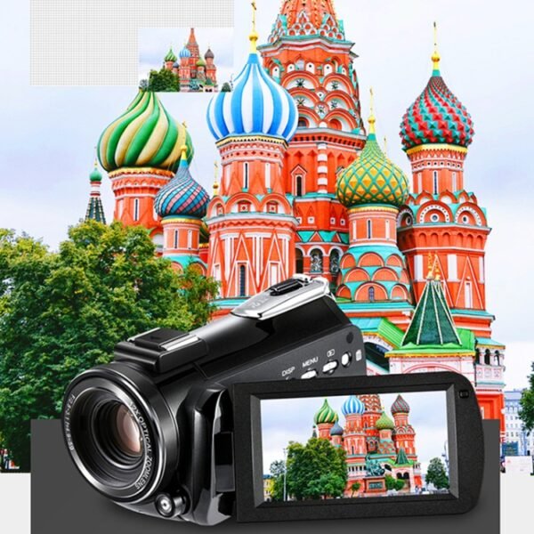 ORDRO AC5 4K HD Night Vision WiFi 12X Optical Zoom Digital Video DV Camera Camcorder, Standard, Standard + Microphone, Standard + Microphone + Handheld Stand, Standard+  Microphone + Fill Light - Image 9
