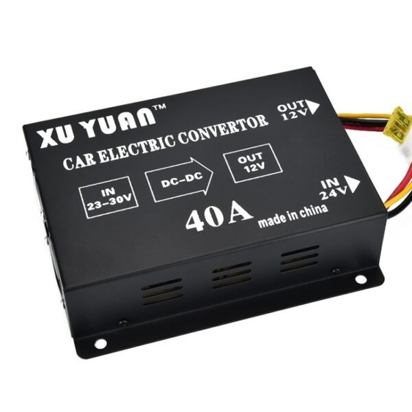 XUYUAN 480W Step-Down Converter 24V to 12V 40A Automotive DC Power Buck Converter - Image 3