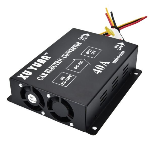 XUYUAN 480W Step-Down Converter 24V to 12V 40A Automotive DC Power Buck Converter - Image 5