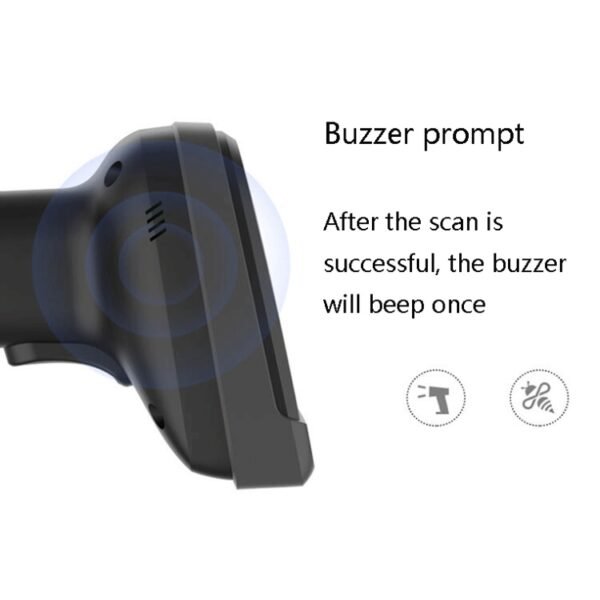 Deli 14952 Supermarket Cashier One-Dimensional QR Code Scanning Gun... - Image 6