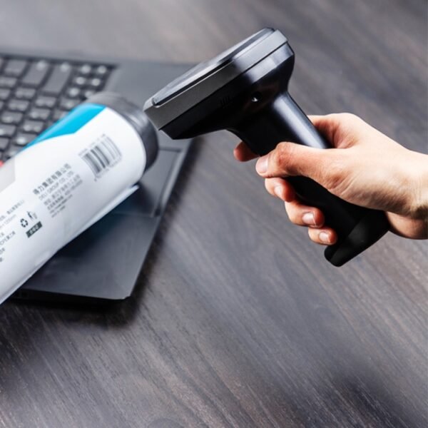 Deli 14952 Supermarket Cashier One-Dimensional QR Code Scanning Gun... - Image 7