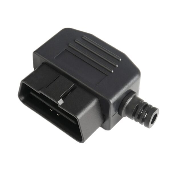 5 PCS 16PIN Car Male Connector OBD2 Connector Plug + Shell + Line Card + Screw OBD Plug J1962M - Image 2