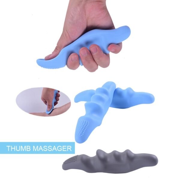 Silicone Thumb Bump Massager Muscle Relaxation Massage Fascia Devic... - Image 5