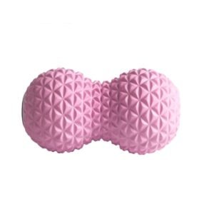 AMYUP Massage Plantar Fascia Ball Cervical Acupoint Deep Muscle Relaxation Peanut Ball, Pink, Blue