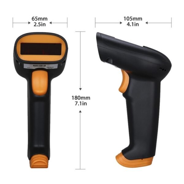 Express Barcode Scanner With Storage USB Wireless Scanner, Specific... - Image 3