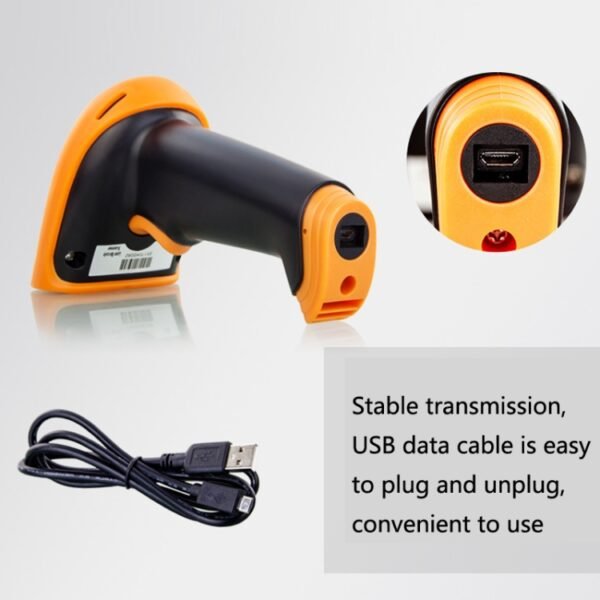 Express Barcode Scanner With Storage USB Wireless Scanner, Specific... - Image 6