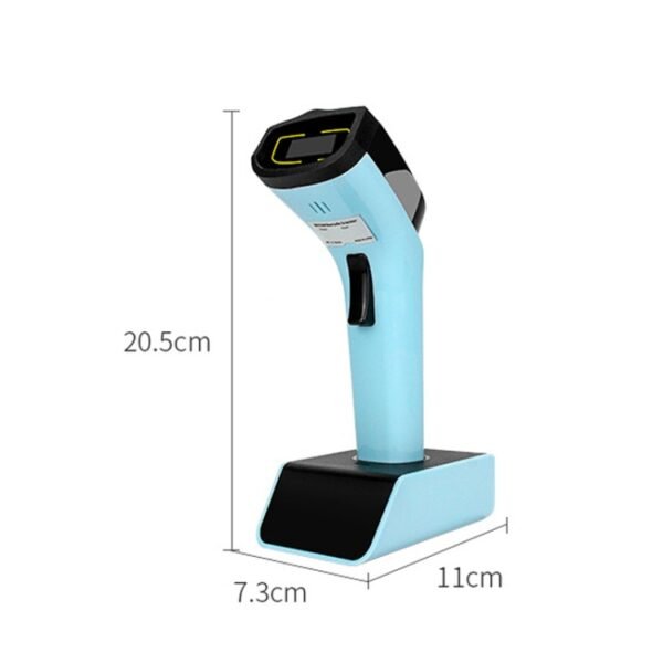 Handheld Barcode Scanner With Storage, Wired Red Light... - Image 4