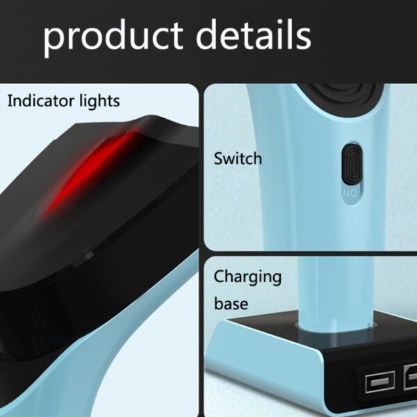 Handheld Barcode Scanner With Storage, Wired Red Light... - Image 5