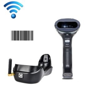 NETUM H8 Wireless Barcode Scanner Red Light Supermarket Cashier Sca...