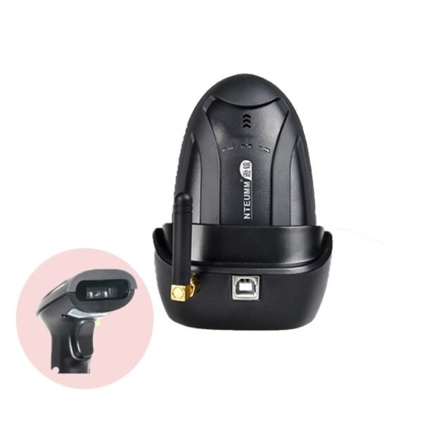 NETUM H8 Wireless Barcode Scanner Red Light Supermarket Cashier Sca... - Image 3