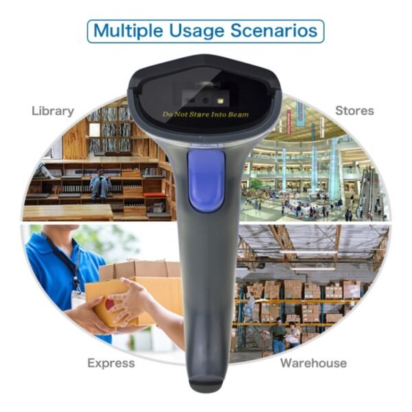 NETUM High-Precision Barcode QR Code Scanner, Model: Wireless, Wire... - Image 7