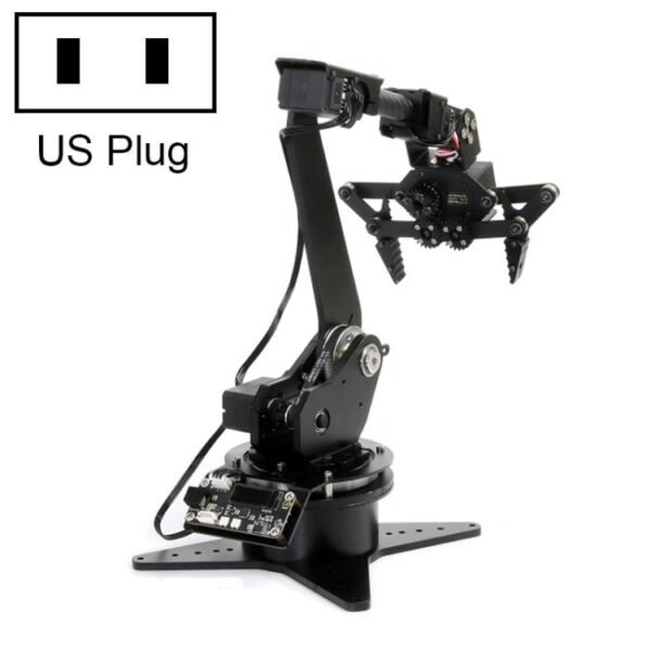 Waveshare High-Torque Serial Bus Servo, Desktop Robotic Arm Kit, Ba...