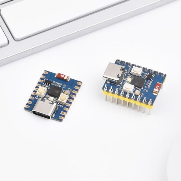 Waveshare 2.4GHz ESP32-C3 Mini Development Board, Based ESP32-C3FN4 Single-core Processor, without Header, with Header - Image 8