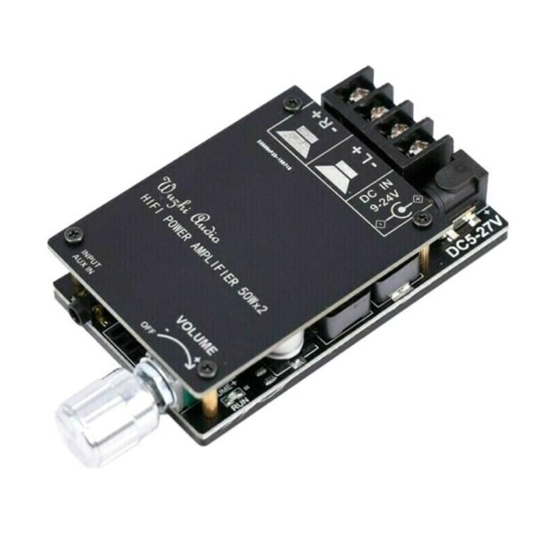 ZK-502C HIFI Wireless Bluetooth 5.0 TPA3116 Digital Power Audio Amp...