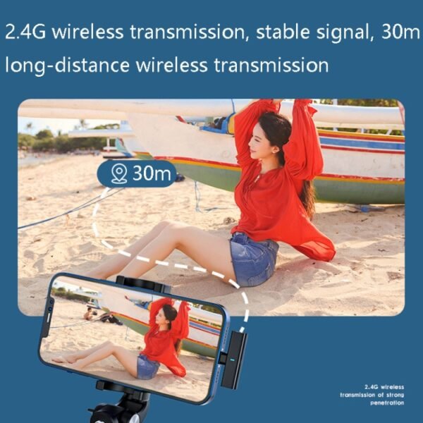 DS01 Outdoor Live Collar Microphone Collar Interview Recording Nois... - Image 4