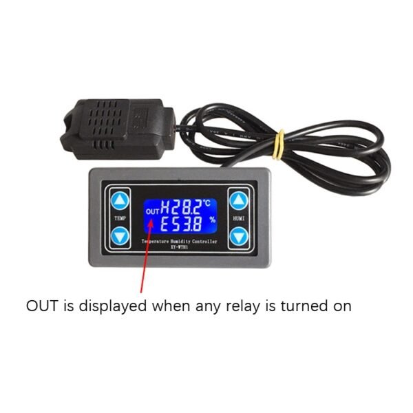 Digital Display High-Precision Double-Off Automatic Constant Temperature Humidity Control Panel - Image 5
